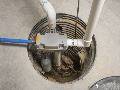 Image of sump pump.