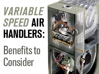 vairable speed air handler